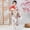 White, variant on Girls Kimono Robe Traditional Japanese Yukata Dress Kids Anime Floral Print Performance Gown, Size 4-12Y