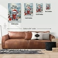 thumbnail image 5 of Merry Christmas Scottish Fold Enjoys Catmas Winter Xmas Holiday Vertical Matte Canvas Poster Cat Lover Kitten Owner Gifts Wall Art Home Decor - 02022, 5 of 5