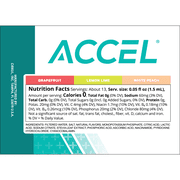 Cirkul Accel Flavor Cartridge Variety Pack, 6-Pack (2 Grapefruit, 2 Lemon Lime, 2 White Peach)