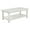 Distressed White, variant on Payne Wood Coffee Table with Shelf Distressed Brown