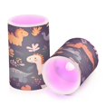thumbnail image 7 of Yayeee Flameless Candles with Remote Flickering Battery Operated Multi Color Changing, Cartoon Dinosaur, 7 of 7