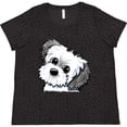 thumbnail image 3 of Inktastic Shih Tzu Sweetie Women's Plus Size T-Shirt, 3 of 5