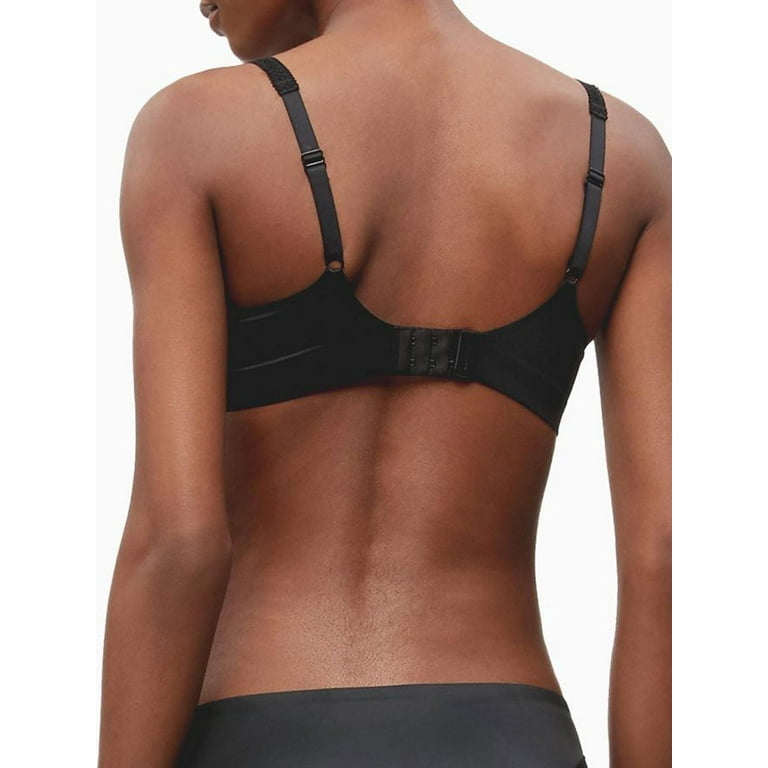 Buy Calvin Klein Underwear Women Dark Grey Lightly Lined Push Up Bra - NNNOW .com