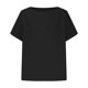 thumbnail image 5 of mfyjkho Tops Para Mujer, Camiseta De Verano De Manga Corta Con Cuello Redondo Y Color Liso Para Mujer Tops De Gimnasio Para Mujer M, 5 of 7