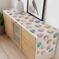 thumbnail image 4 of Colorful Eggs Easter Table Runner - 36 Inch Long, Kitchen Dining Table Runner Dresser Scarves, Elegant Pastoral Eggs Rustic Farmhouse Decor for Coffee Tables Wedding Party Banquet, 4 of 8