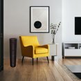 thumbnail image 5 of Brown Decorative Contemporary Mango Wood Ribbed Design Cylinder Shaped Floor Vase, 36 Inch, 5 of 5