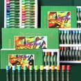 thumbnail image 3 of Juego de 24 colores de pasteles al óleo para niños - Kit artístico de dibujo creativo con barras de cera suave y vibrante, ideal para manualidades escolares y proyectos artísticos infantiles., 3 of 6