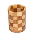 thumbnail image 3 of Tubo de bambú para palillos, soporte para cucharas, tenedores, espátulas, escurridores, vajilla, caja 9.5x12cm redondo b, 3 of 9