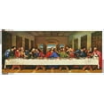 Diamond Painting by Number Kit, The Last Supper 59x26in Over Size 5D