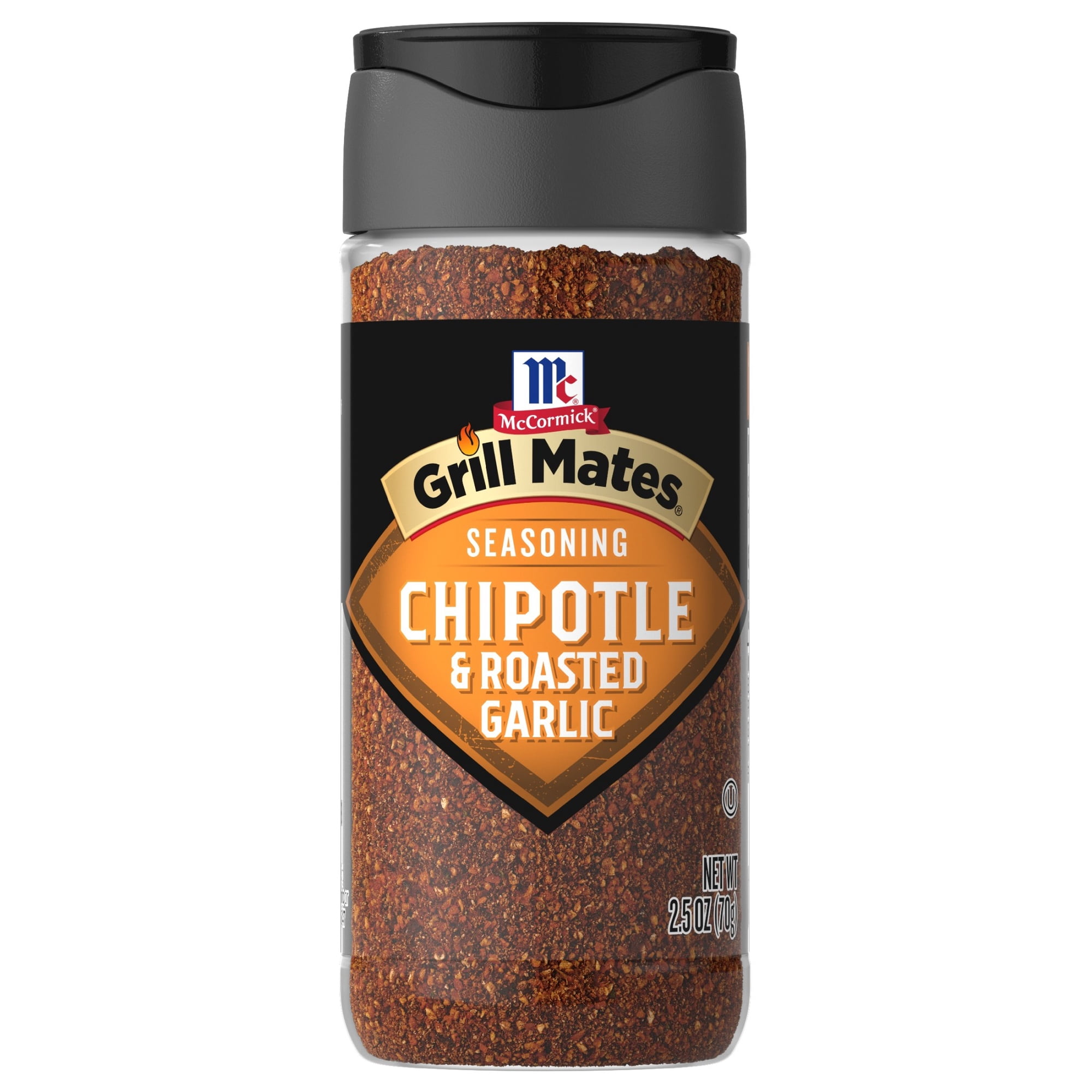 Grill Mates Chipotle & Roasted Garlic Seasoning, 2.5 oz Bottle