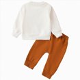 thumbnail image 6 of TOWED22 Infant Baby Boy Fall Clothes Set Funny Print Graphic Sweatshirt Pant Outfit Toddler Winter Clothes, 6 of 7