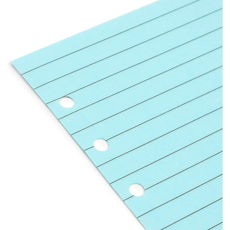 Colored online binder paper
