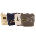 thumbnail image 2 of 4Pcs Coin Purse Retro Canvas Mini Purse Wallet Bag Case for Lady Girl Gift Random Style, 2 of 9