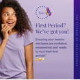 thumbnail image 2 of Happie Moon First Period Kit | Menstrual Starter Set For Tweens & Teens | All-Inclusive 10 Pads, 1 Overnights, Happie Moon Warming Patch And Small Pads Pouch, 2 of 8