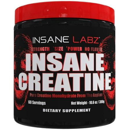 Insane Labz Insane Creatine Powder, 60 Servings