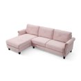 thumbnail image 4 of Glory Furniture Riverside G0173B-SC Sectional , PINK, 4 of 6