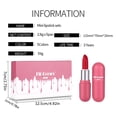 thumbnail image 2 of Ganfancp Capsule Lipstick 5Pcs Set Barra de Labios Mate Aterciopelada Que No Destiñe Rebajas Flash Deals 5 Barras de Labios, 2 of 7