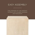 thumbnail image 4 of Maven Lane Artemis Contemporary Wooden Side Table in Refined White Finish, 4 of 6