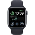 thumbnail image 1 of Apple Watch SE 2nd Generation  (GPS 40mm) | Midnight Aluminum Case with Midnight Sport Band | Certified Refurbished, 1 of 2