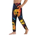 thumbnail image 3 of Kdxio Playful Ghosts Night Sky Pattern Joggers,Sweatpants for Men with Pockets-Medium, 3 of 5