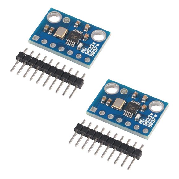 ACEIRMC 2pcs AD9833 Sine Square Wave DDS Signal Generator Programmable Microprocessors Serial Interface Module