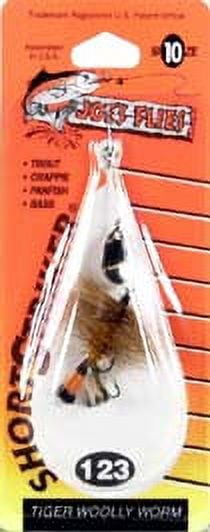 Joe's Flies Inline Spinner Short Striker Size 10 Orange/Brown