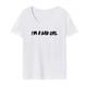 thumbnail image 5 of Camiseta de mujer Tops de verano Trajes Ropa Camiseta de cuello redondo para caminar Playa Trabajo M, 5 of 8