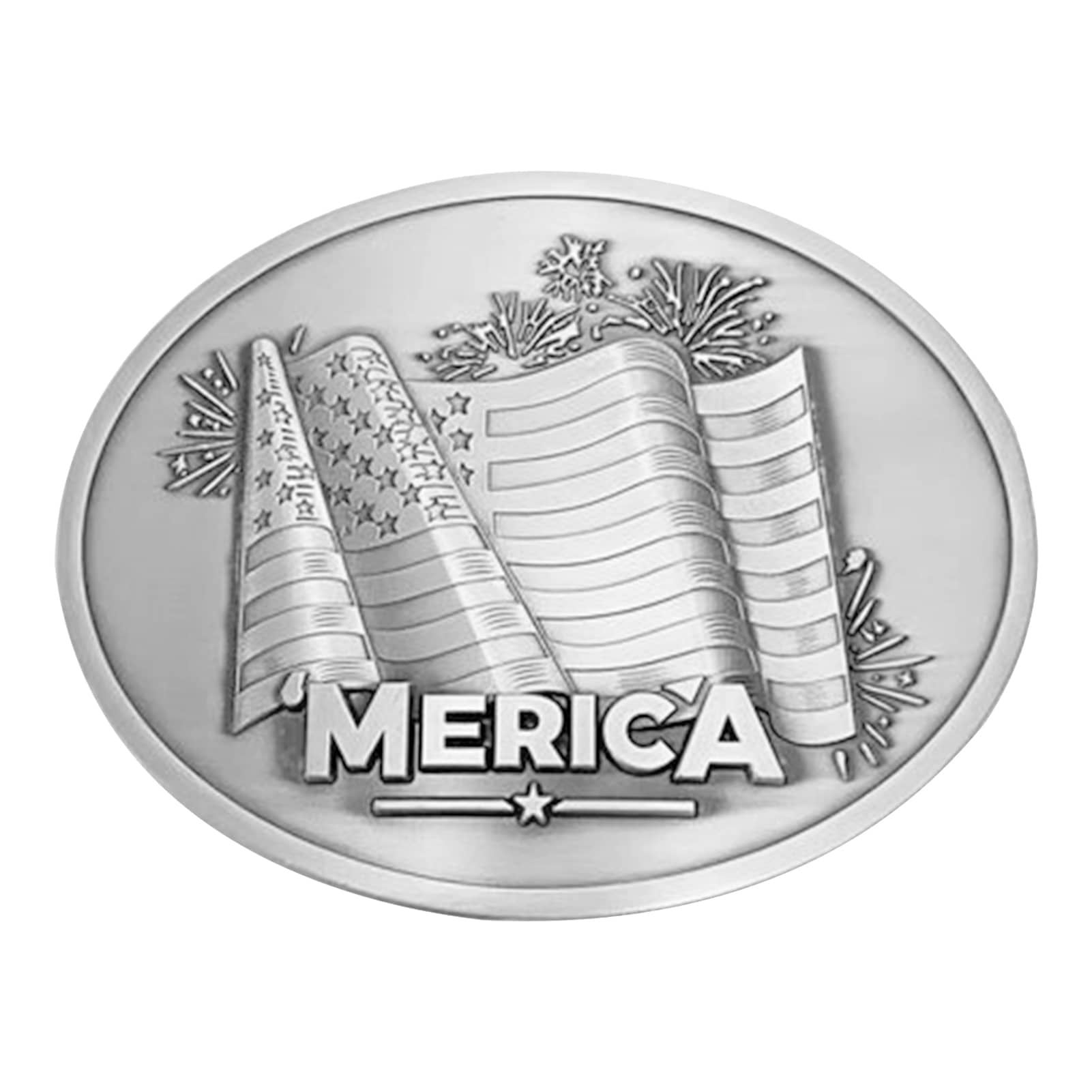 Merica belt buckle beer holder Clearance