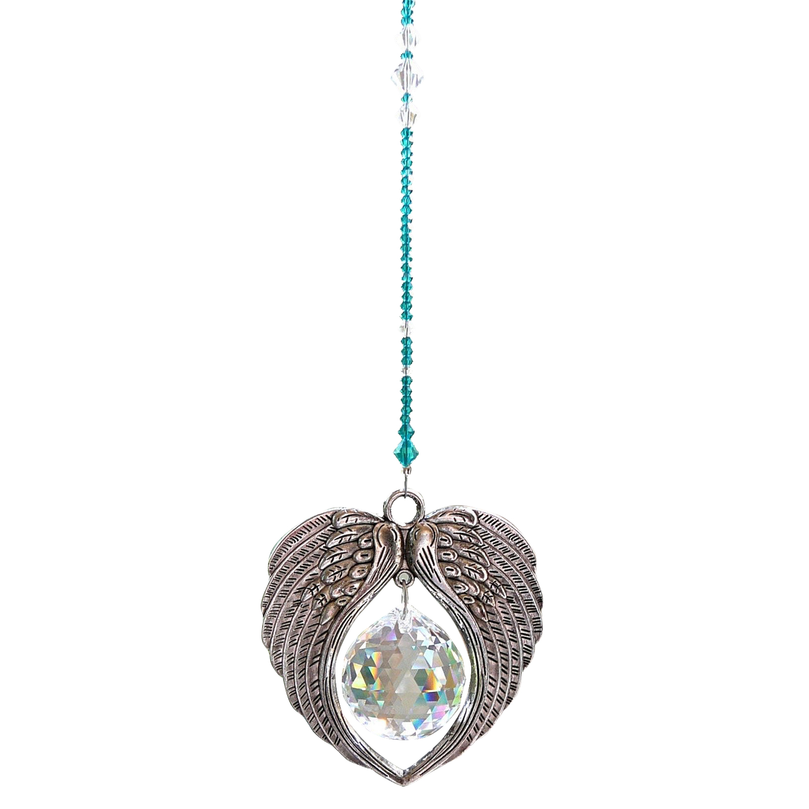 Crystal Angel Wings Decorative Pendant, 2022 New Hanging Crystal Angel