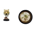 thumbnail image 1 of Escultura de cabeza de tigre, figura de animal, artesanía, estatua moderna para entrada, sala de estar, estantería, mesa, pasillo, decoración antigua, 1 of 8