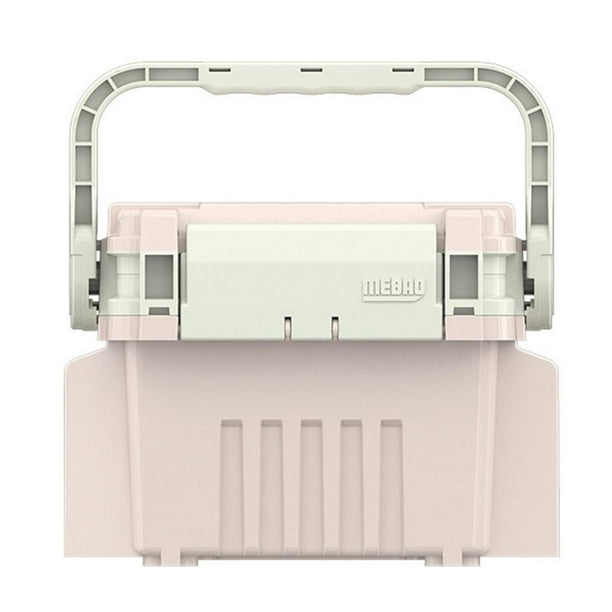 Caja de pesca de carpa Caja de aparejos de pesca de alta capacidad para artes de pesca (rosa) Ehuebsd Para Estrenar