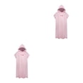 thumbnail image 4 of Greeniant Poncho De Microfibra Para Toallas De Baño Para El Cuerpo Absorbente Ligero Y Fácil De Llevar Unisex Toalla De Microfibra Type7 NO7, 4 of 6