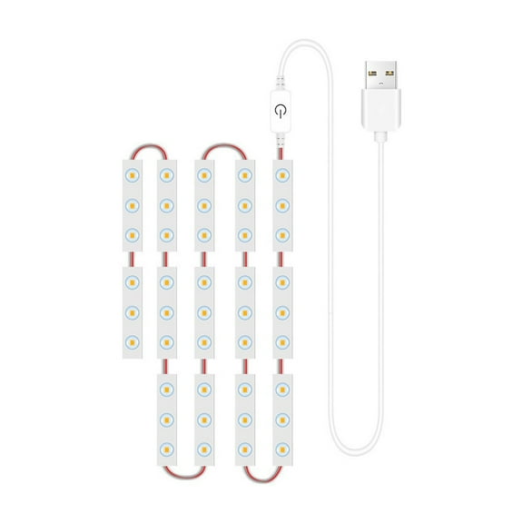 YOLOKE LED Vanity Mirror Lights, Dimmable Strip for Makeup Vanity Table and Bathroom Mirror, with Memory Function and Time Shut-off.