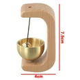 thumbnail image 3 of KDJ Japanese Wooden Wind Chimes Wireless Doorbell Door Bell Wind Bell Decorations - for Home Decor, 3 of 10