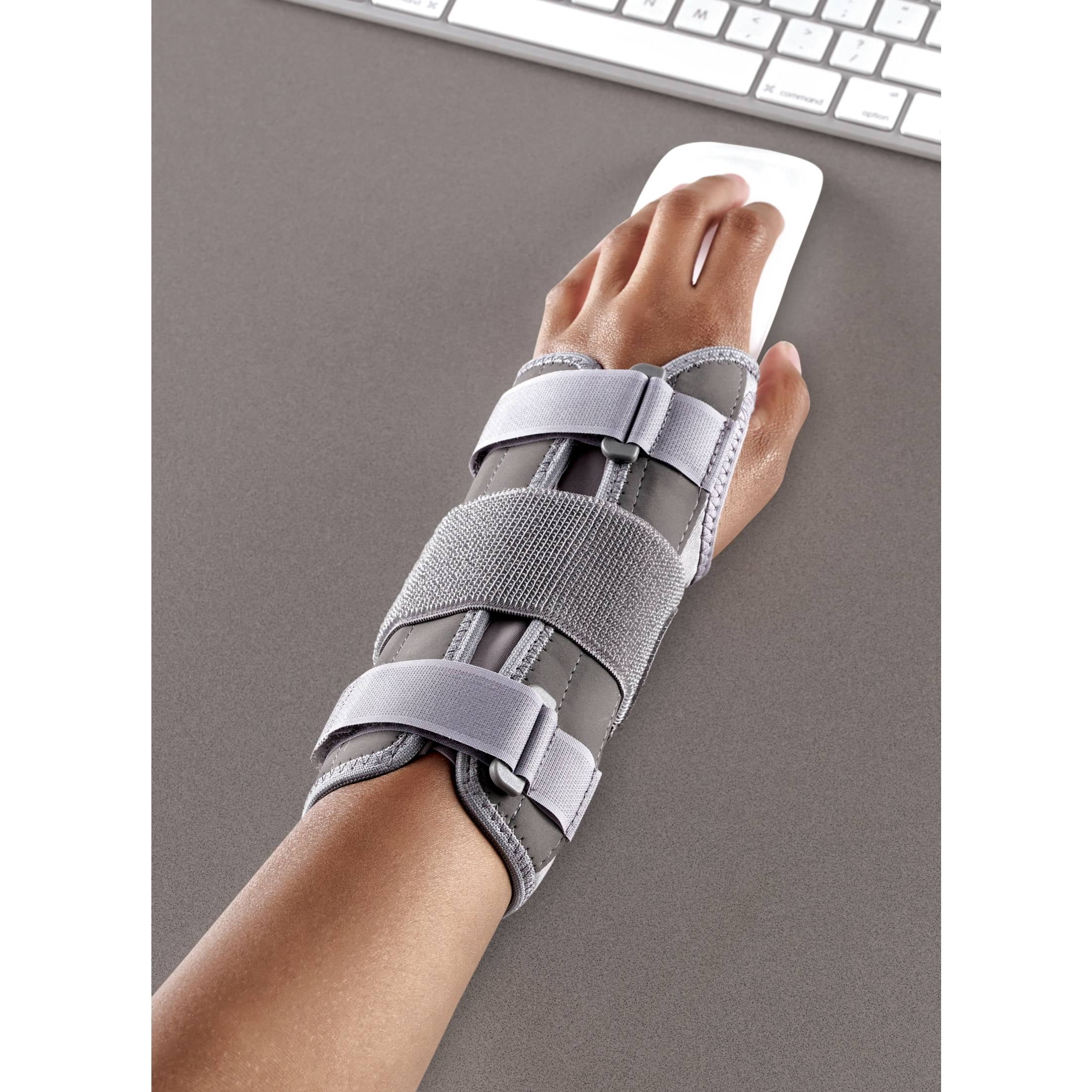 ACE Brand Carpal Tunnel Wrist Stabilizer, Left Wrist, Firm Stability, All Day Wear, 1 Support