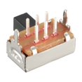 thumbnail image 5 of 10Pcs Interruptor deslizante horizontal DPDT 2P2T 6 terminales panel de retención, 5 of 5