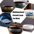thumbnail image 2 of Creative Elegant Ceramic Flower Bowl for Indoor Gardens Water Lilies and Small Fish No Drainage Design Leak Prevention, 2 of 4