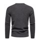 thumbnail image 5 of Suéteres Para Hombres Otoño Invierno Suéter de Punto Primavera Nueva Prendas de Punto Para Jóvenes Slim Fit Jersey de Cuello Redondo Camisa de Fondo de Color Sólido Tamaño Grande Odeerbi ODB177629, 5 of 5