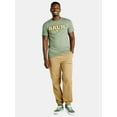 thumbnail image 3 of Humor Men's and Big Men's Bruh Frog Graphic Tee with Short Sleeves, Sizes S-3XL, 3 of 5