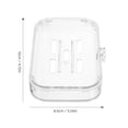 thumbnail image 2 of MLINS Soap Dish for Bathroom Sink Soap Holder Soap Container Soap Organizer 12*8.5cm, 2 of 7