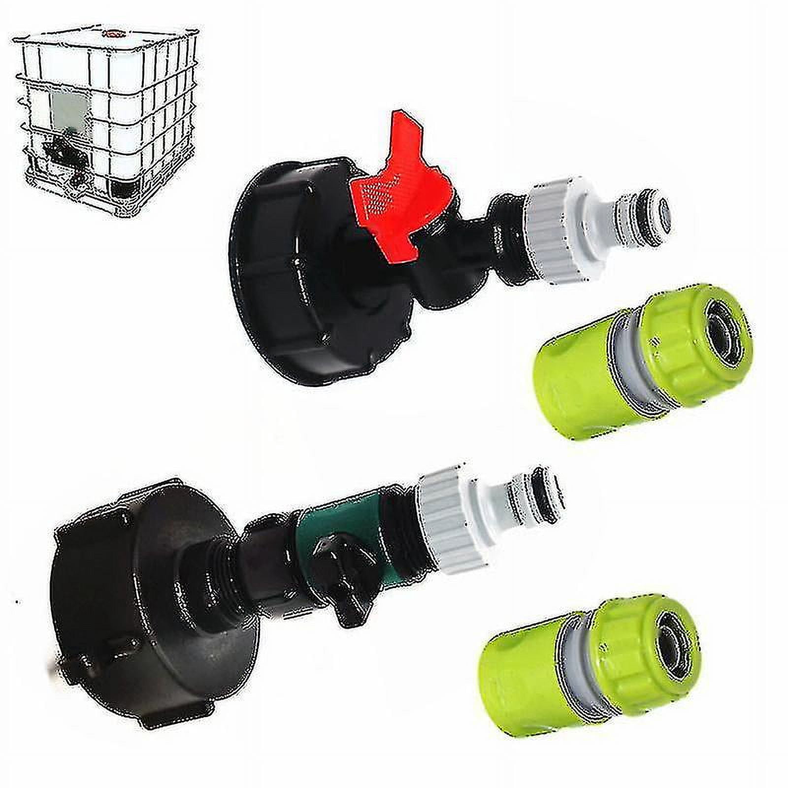2024 1000 Liter Ibc Water Tank With S60x6 Adapter Valve And 3 4