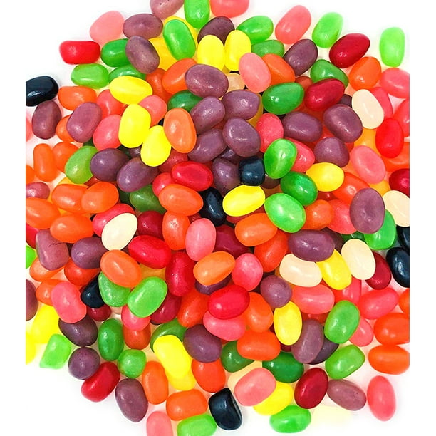 SweetGourmet Assorted Jelly Beans | Candy Bulk | 2 Pounds - Walmart.com ...