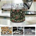 thumbnail image 6 of Yayeee Ashtray with Lid for Cigarette Smokeless Stainless Steel Home Ash Holder, Green Christmas Holly, 6 of 7