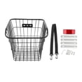 thumbnail image 3 of koolsoo Bike Basket Rear Storage Bike Pannier for Travel Shopping Mountain Road Bike black, 3 of 9