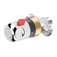 thumbnail image 3 of Lishi Bathtub Thermostatic Mixing Valve - Temperature Control for Water Pipe Basin, 3 of 20