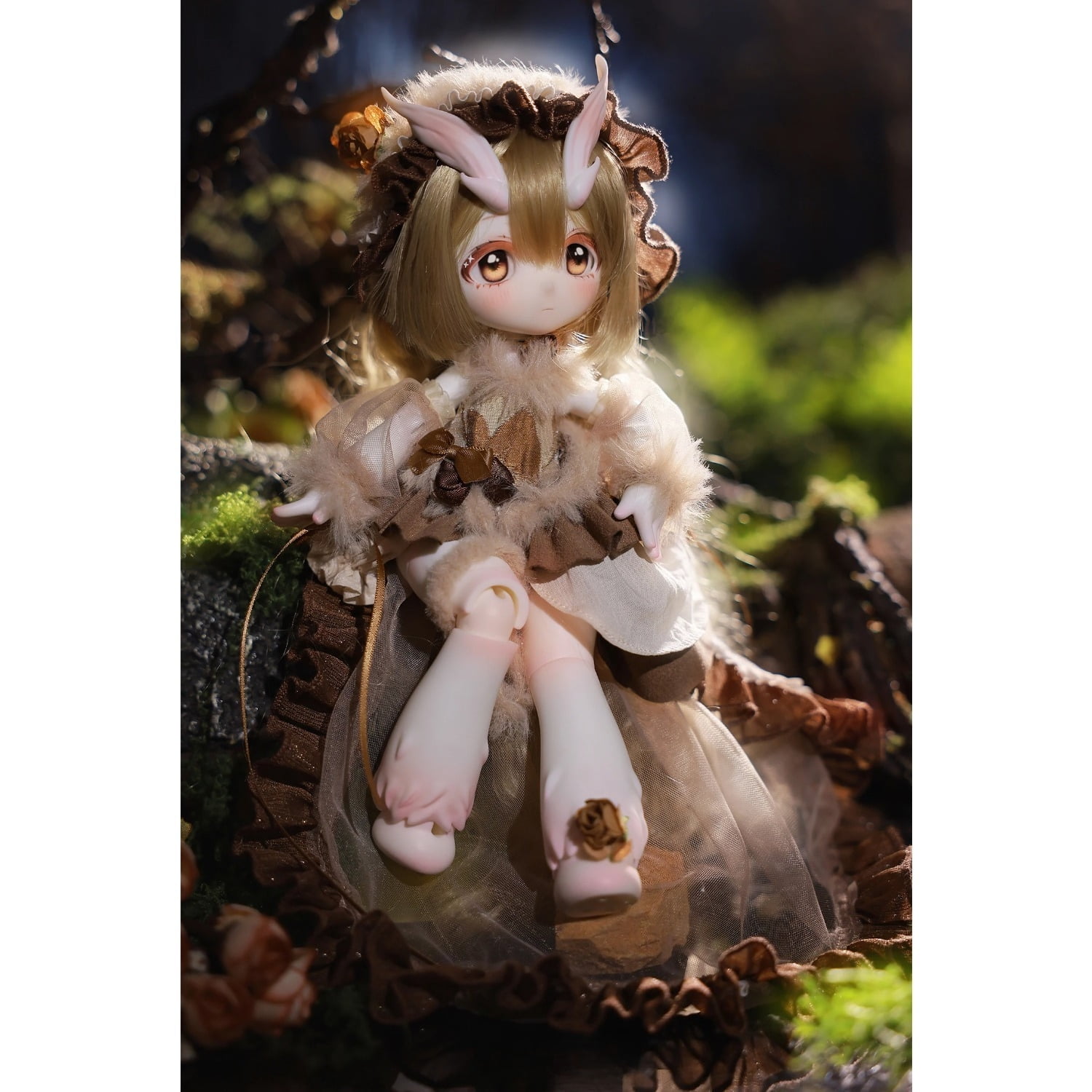 MMoth A 1/6 Kemono Moth BJD FullSet Fantasy Creature Kawaii Girl