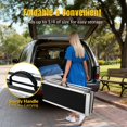 thumbnail image 4 of Yescom Portable Wheelchair Ramp Aluminum 6 ft Folding Anti Slip 600 Pounds Limit for Threshold Doorways, 4 of 9