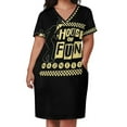 thumbnail image 3 of Vestido holgado con bolsillos, vestido de invitada de boda 2025, ropa de mujer, pantomima Madness-House-of-fun, 3 of 7