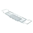 thumbnail image 4 of veasfak Bathtub Tray Bath Shelf Storage Rack Convenient Expandable Bath Shelf with B, 4 of 9