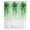 Green, variant on Spring Green Leaves Sheer Curtains 45 Inches Long, Watercolor Country Vines Botanical Light Filering Curtains, Breathable Simi Curtain Privacy Drapes for Kitchen Bathroom Small Window Treatment
